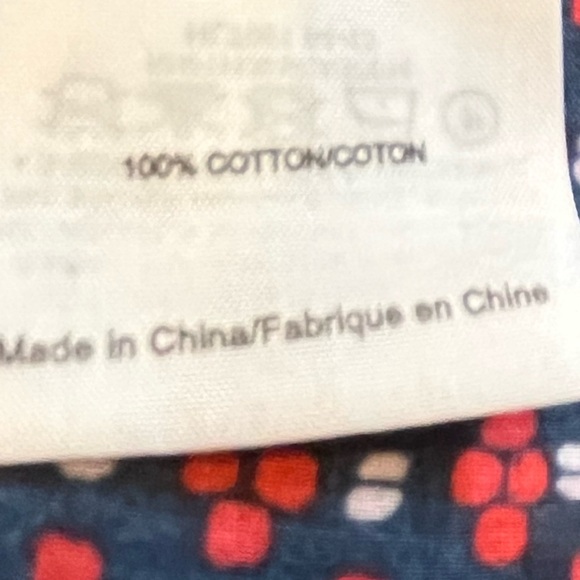 📍❤️ Tory Burch Blouse – Red Geometric Print – Size 10 - Picture 3 of 12